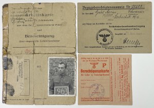 Okupacja Niemiecka, Zestaw dokumentów 1940-1944