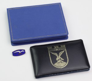 Medals - Honorary Citizen of Sopot (1950-1960) + pin - set (3pcs)