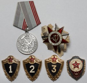 Russia / USSR, Badge Set (6pcs)