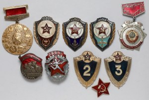 Russia / USSR, Badge Set (10pcs)