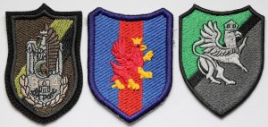 III RP, Military patches - set (3pcs)