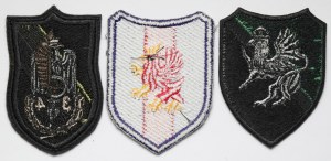 III RP, Military patches - set (3pcs)