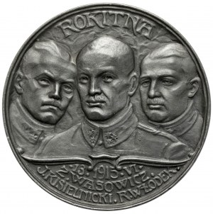 Medal, In memory of the fallen at Rokitna 1915 - beautiful