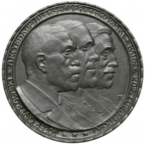 Medaille, Intromission des Regentschaftsrates in Warschau 1917