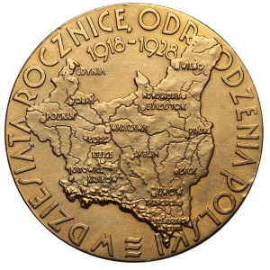Medal Powszechna Wystawa Krajowa, Poznań 1929 (duży) - złocony