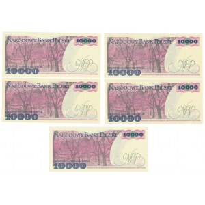 10.000 zł 1988 - CW (5szt)