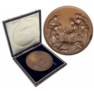 Anglia, Medal nagrodowy 1862 - grawerunek dla LEUTOWSKY