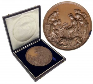 Anglie, Prize Medal 1862 - rytina pro LEUTOWSKYHO