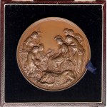 Anglia, Medal nagrodowy 1862 - grawerunek dla LEUTOWSKY