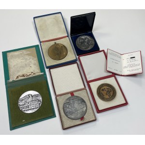 PRL, Medale - zestaw (5szt)
