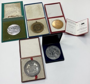 PRL, Medals - set (5pcs)