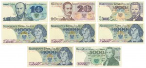 PRL, set of banknotes (8pcs)
