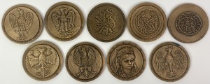 People's Republic, Medals - royal series - set (9pcs)