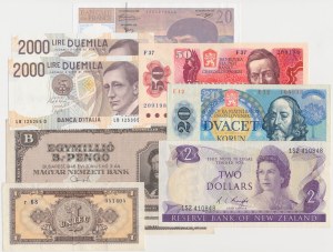 Evropa - Sada bankovek MIX (10 kusů)