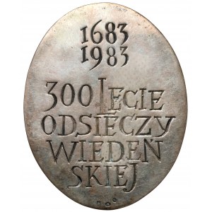 Medal, SREBRO, 300-lecie Odsieczy Wiedeńskiej 1983