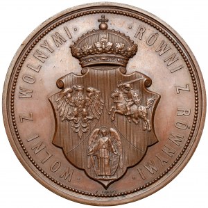 Medal, 300th Anniversary of the Union of Poland-Lithuania-Russia 1569-1869