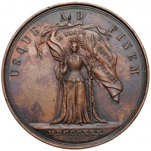 Medaile k 50. výročí listopadového povstání 1880 (Malinowski)