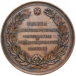 Medaglia, 50° anniversario della Rivolta di Novembre 1880 (Malinowski)