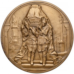 Medal, Jozef Pilsudski - death anniversary 1936.
