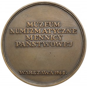 Medal, Muzeum Numizmatyczne Mennicy Państwowej 1968
