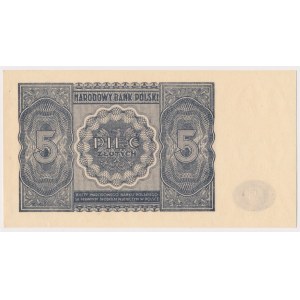 5 złotych 1946
