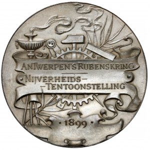 Belgia, Antwerpia, Medal 1899 - Rubens