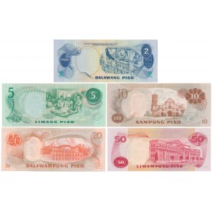Philippines, 2 - 50 Piso ND (5pcs)