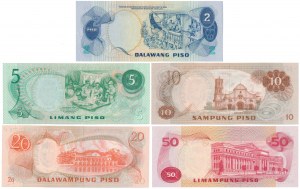 Philippines, 2 - 50 Piso ND (5pcs)
