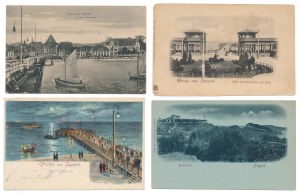 Sopot - set of old postcards (4pcs)