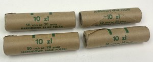 Bank rolls, 20 pennies 1981 - set (4pcs)