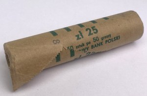 Bank roll, 50 pennies 1985