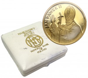 1.000 Gold 1982 Johannes Paul II - Spiegelmarke