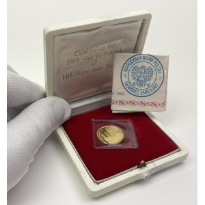 1.000 złotych 1982 Jan Paweł II - stempel lustrzany
