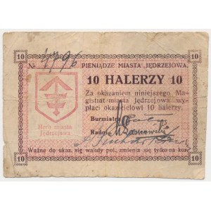 Jędrzejów, 10 halerzy (1919)