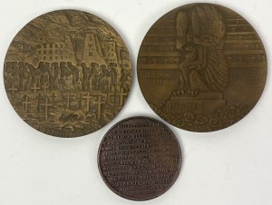People's Republic of Poland, 1984 Medals and Cast Medal from the Royal Suite - set (3pcs)