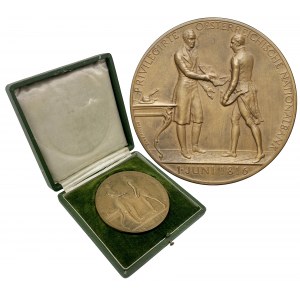 Austria, Medal 1916 - 100. lecie Banku Narodowego