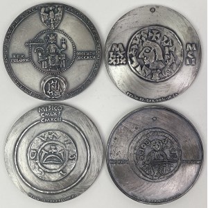 Medale, Seria Królewska - zestaw (4szt)