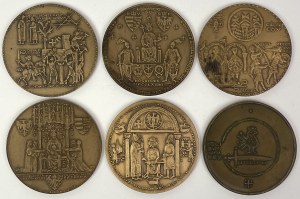 Medals, Royal Series - set (6pcs)