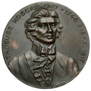 Medal, Tadeusz Kościuszko - pochowany na Wawelu 1917