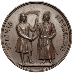 Medal, Powstanie Styczniowe RÓWNOŚĆ ✶ WOLNOŚĆ... 1863