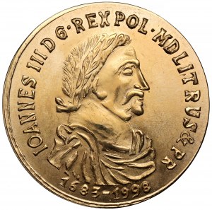 GOLD medal Jan III Sobieski, 