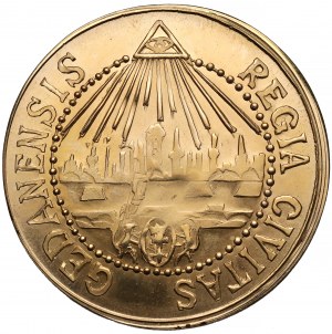 GOLD medal Jan III Sobieski, 