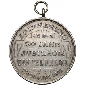 Niemcy, Medal, Erinnerung An Das 50 Jähr Jubiläum Tempelfelde 1911