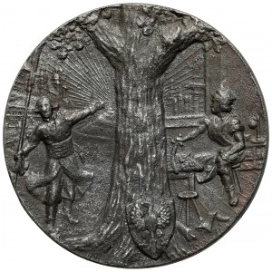 Medal, 100. rocznica Insurekcji Kościuszkowskiej 1894 - Odlew