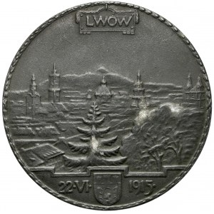 Medal, Lwów - na pamiątkę oswobodzenia Lwowa 1915