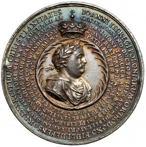 Jan III Sobieski, Medal Święta Liga 1684 (Höhn)