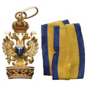 Austria, Order Żelaznej Korony (~1850) - w ZŁOCIE