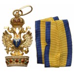 Austria, Order Żelaznej Korony kl.III (~1850) - w ZŁOCIE