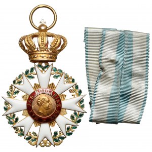 Niemcy, Bawaria, Order Zasługi Korony Bawarskiej - w ZŁOCIE