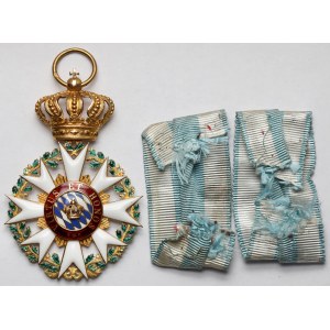 Niemcy, Bawaria, Order Zasługi Korony Bawarskiej - w ZŁOCIE